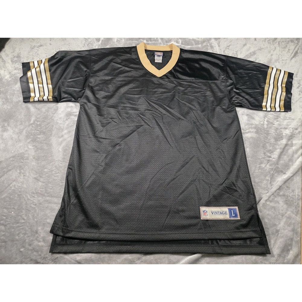 NWOT New Orleans Saints NFL Pro Line Vintage Blank‎ Jersey Men's Large